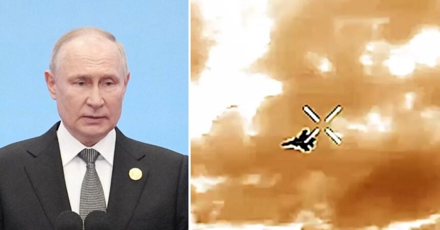 Putin's $50M Fighter Jet Plunges Into Black Sea After Being Shot Down by Ukraine