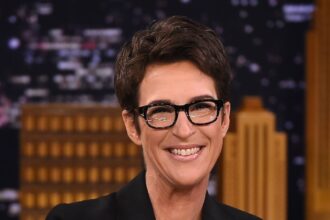 Rachel Maddow Jokes That Stephen Nedoroscik Stole Her Look