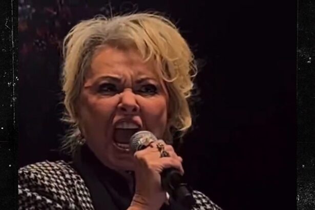 Roseanne Barr Screams Election Conspiracy Theories at Tucker Carlson Event