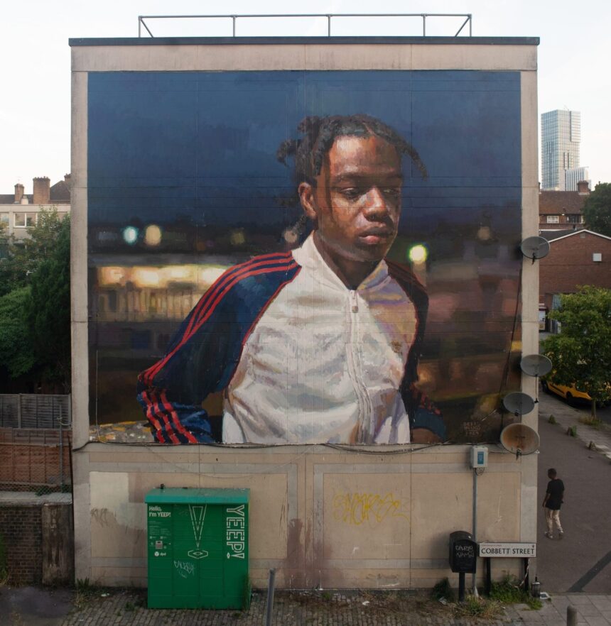 Sebas Velasco Reflects the Spirit of Brixton for London Mural Festival — Colossal