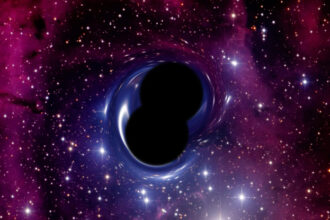 Supermassive Black Holes in Nearby Galaxy Caught on The Brink of Collision : ScienceAlert