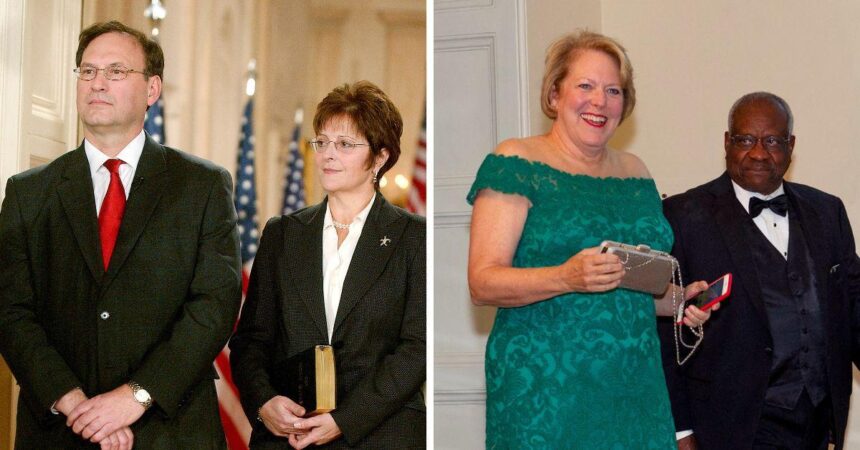 Supreme Court Justices' Wives & Their Scandals