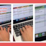 Teacher demonstrating time-saving scheduling hack