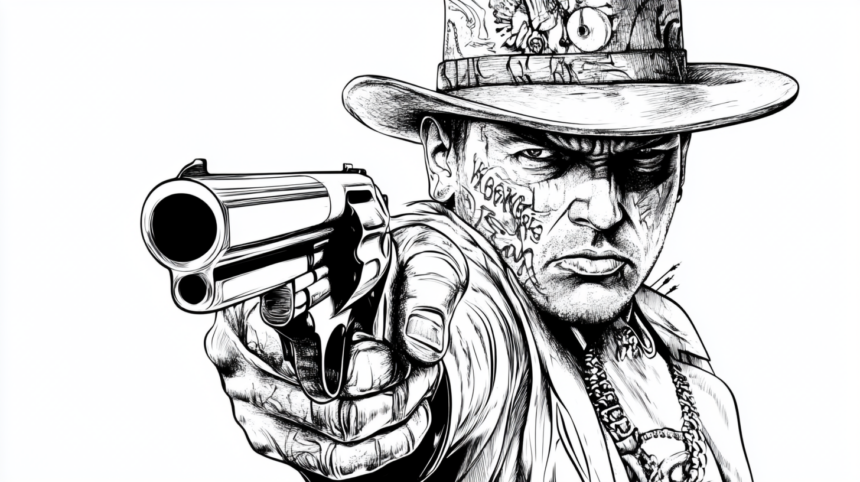 The Evolution and Significance of Gangster Tattoo Stencils – IMAGELLA