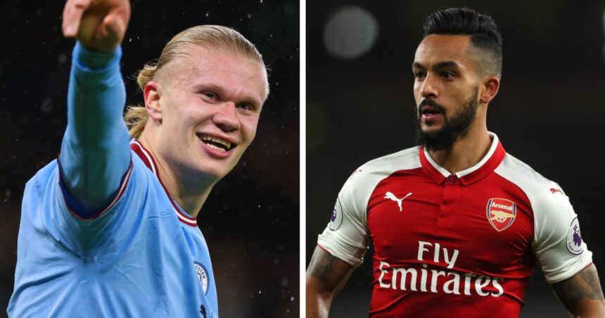 Theo Walcott backs surprise star to beat Erling Haaland to Premier League Golden Boot