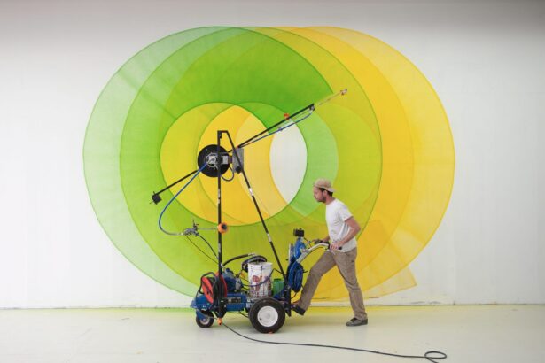 Thomas Trum’s Paint Machines Radiate Monumental Geometric Gradients — Colossal