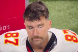 Travis Kelce Appears Dejected After Taylor Swift Misses Chiefs Game