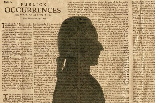 Why the Debut Issue of America’s First Newspaper Was Also the Publication’s Last