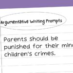 Parents should be punished for their minor children’s crimes.