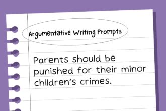 Parents should be punished for their minor children’s crimes.