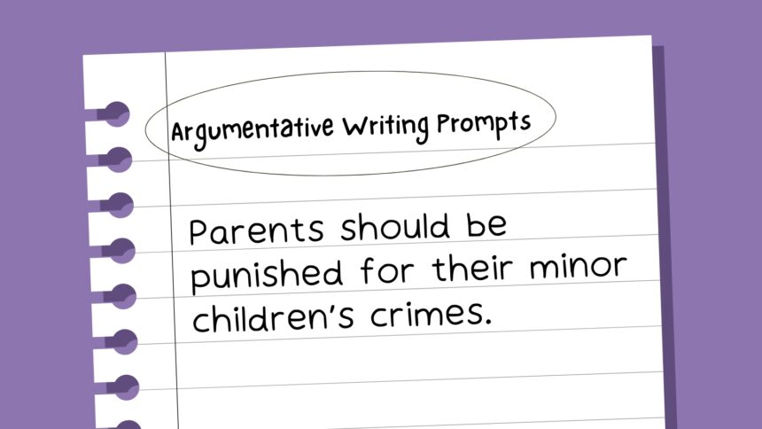 Parents should be punished for their minor children’s crimes.