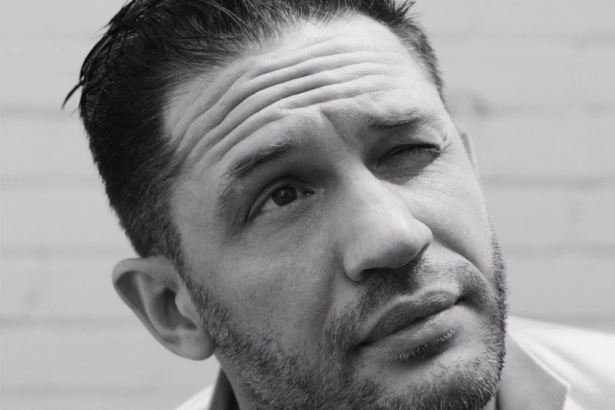 Tom Hardy Spotted In Supreme x Air Jordan 5 Sneakers