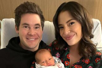 Adam Devine Details Losing ‘Dad Weight’ After Chloe Bridges' Pregnancy