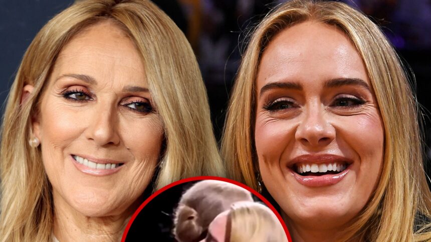 Adele in Tears After Spotting Celine Dion at Las Vegas Residency