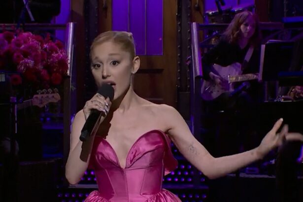 Ariana Grande Mimics Multiple Famous Female Singers in ‘SNL’ Monologue