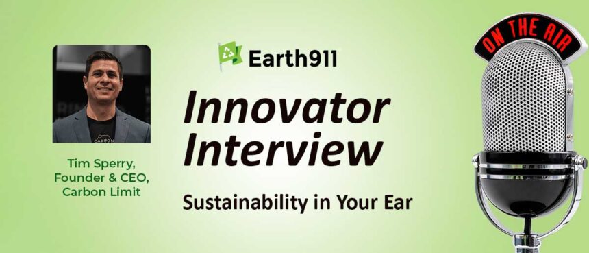 Best of Earth911 Podcast: Carbon Limit's Tim Sperry Pours the CaptureCrete Story