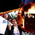 Chaos Ensues Across L.A. After Dodgers Win World Series, Footage Shows