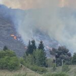 Choppers called in to fight Arrowtown blaze