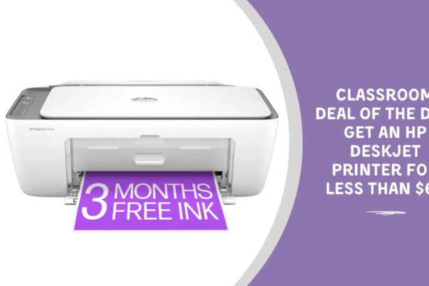 Classroom Deal of the Day: Get an HP DeskJet Printer for Less Than 