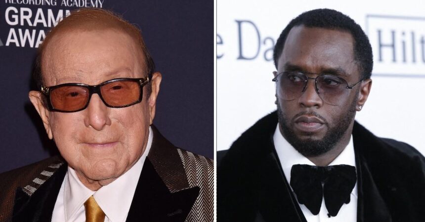 Clive Davis 'Freaking Out' Over Relationship With Diddy Amid Lawsuits