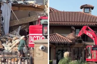 Dak Prescott Watches His Texas Mansion Get Demolished