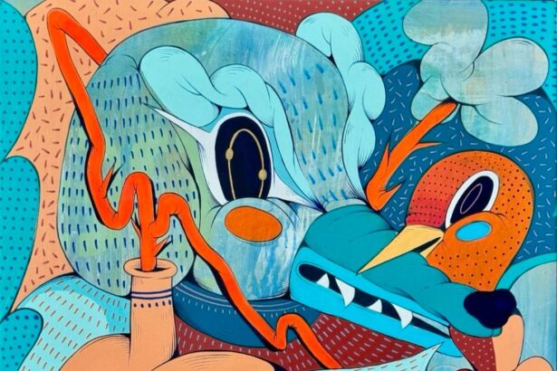 Energetic Characters Collide in Roco’s Bold, Cartoonish Jumbles — Colossal