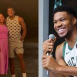 &quot;Freak in the sheets&quot;: Fans react after Giannis Antetokounmpo hilariously discloses favorite part from his wedding. (Giannis Antetokounmpo/Instagram and Milwaukee Bucks/X)