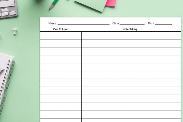 Free Cornell Notes Template for Students (Printable and Digital)