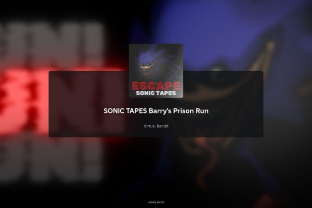 How to play Sonic Tapes Barry’s Prison Run