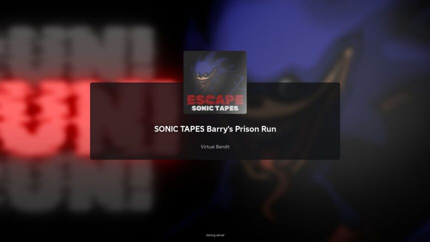 Roblox Sonic Tapes Barry