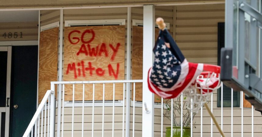 Hurricane Milton Closes In On Florida