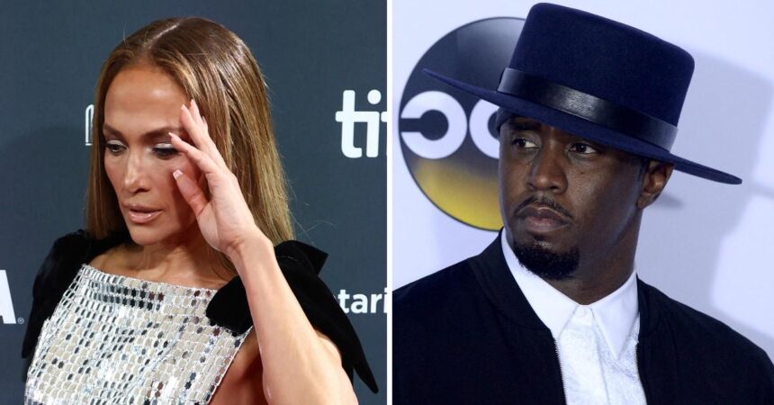 Jennifer Lopez 'Running Scared' Of Diddy Links After Fleeing Event