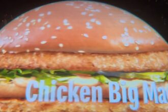 McDonald's Chicken Big Mac Takes Over Las Vegas Sphere