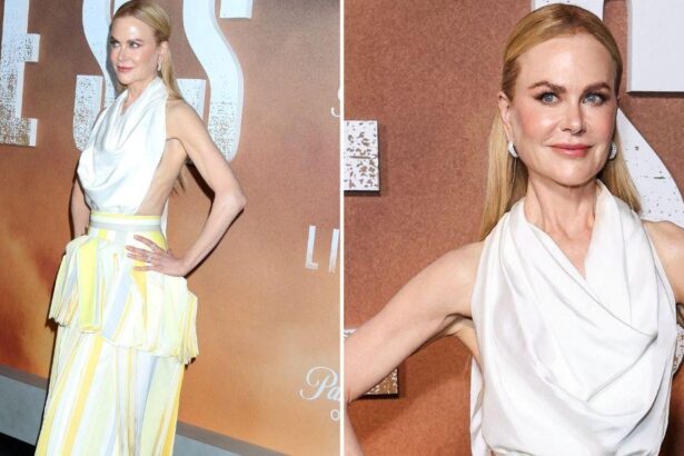 Nicole Kidman Cries On Red Carpet After Death of Mother Janelle