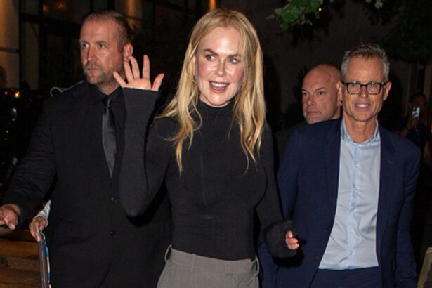 Nicole Kidman’s Slimming Wide Leg Slacks Look is  on Amazon