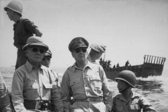 October 20, MacArthur returns to the Philippines