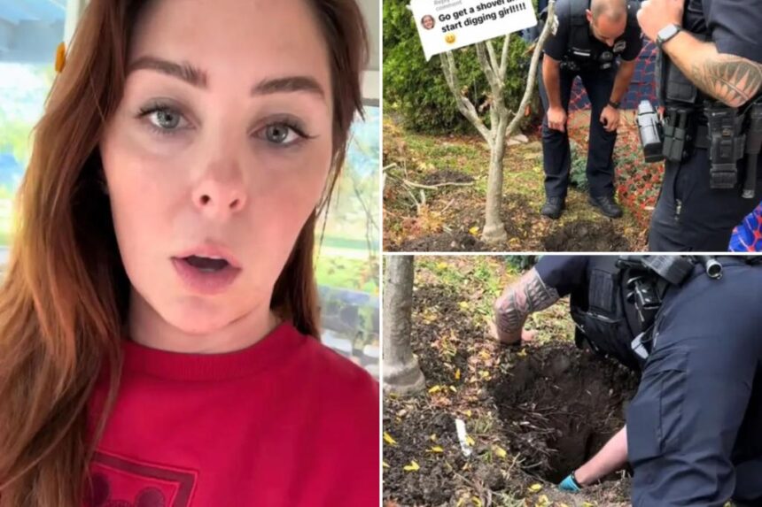 Ohio woman discovers rug buried in her yard — and the internet thinks it's a dead body as cops investigate