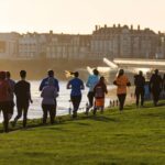 A parkrun event in Newcastle, UK