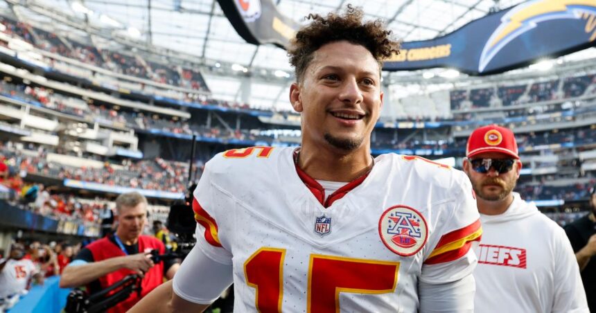 Patrick Mahomes Has an Adorable Halftime Message for Daughter Sterling