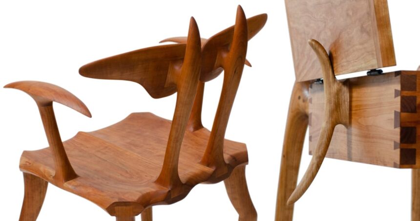 Phillip Keefe's Leggy Furniture Joins Traditional Woodworking and Crawling Insects — Colossal