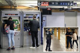 Rock-wielding stranger bashes NYC subway rider's head in random attack: sources