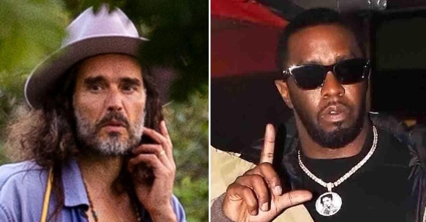 Russell Brand Breaks Cover After Revealing Diddy Link-Up