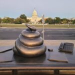 Sculpture of a Turd on Nancy Pelosi’s Desk Appears on National Mall