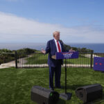 In Rancho Palos Verdes, the city where Trump National Golf Club is located and Trump held a press conference Friday, there has been no increased security by the Los Angeles County sheriff.