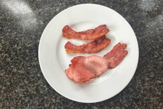 Air fryer bacon