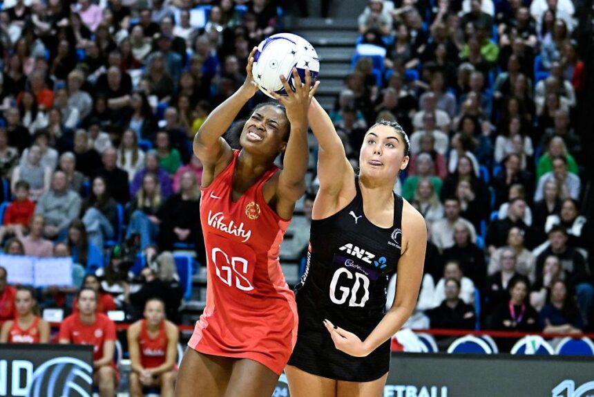 Silver Ferns slip to loss against England