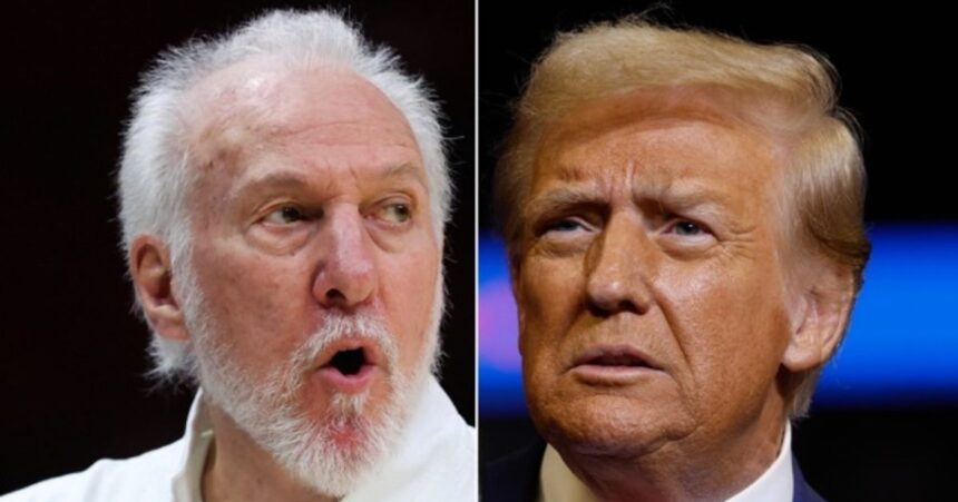 Spurs Coach Gregg Popovich Blasts 'Pathetic' Trump In Explosive Takedown