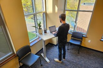 Standing desks are not the answer to decreasing blood pressure, clinical trial shows