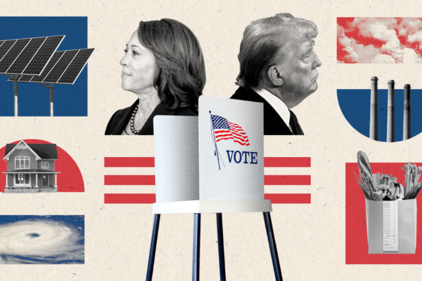 The climate stakes of the Harris-Trump election