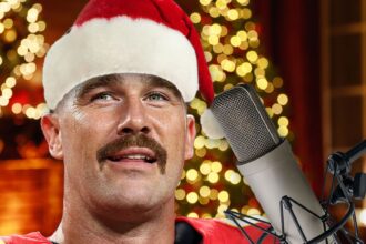 Travis Kelce Shows Off Vocals On Jason's New Christmas Track